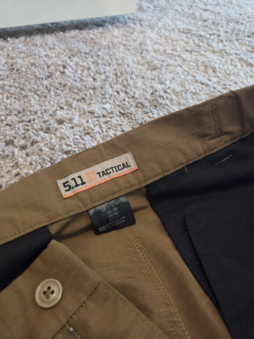 5.11 Tactical Men’s Khaki/Tan Chino Pants